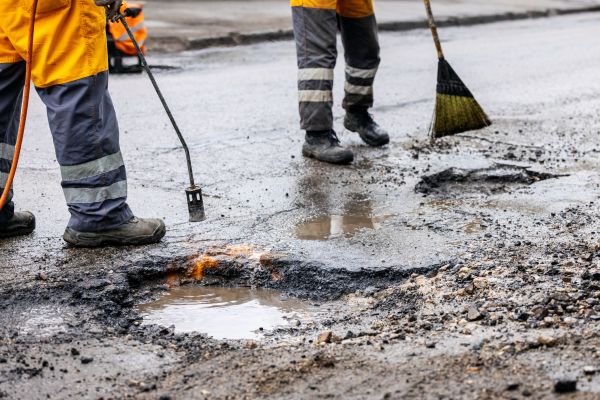 Gravel Pothole Repair in Gainesville