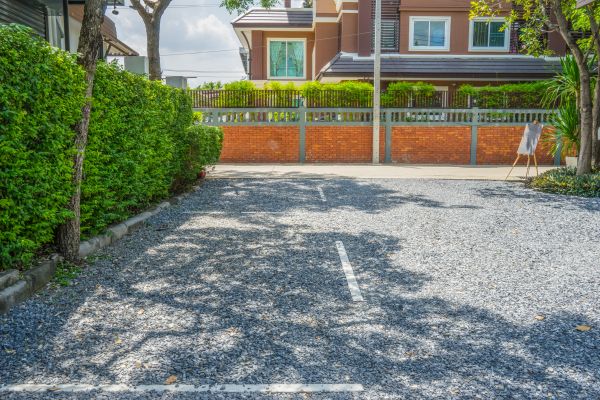 Gravel Parking Lot Repair in Gainesville